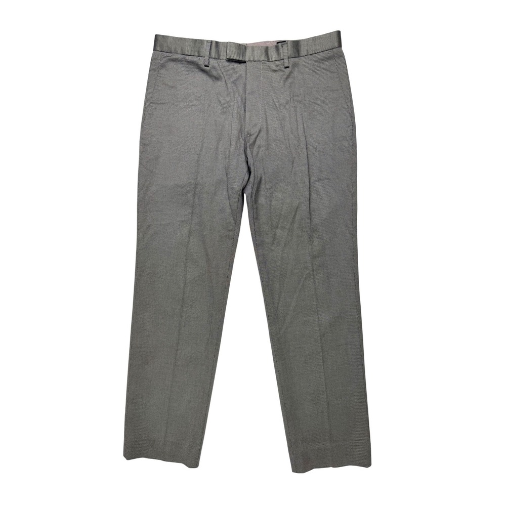 Banana Republic Dress Pants Mens 33x32 Light Grey Excellent Modern Slim Fit
